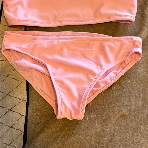 Kids Pink Swimwear Set - Picture 3 of 9